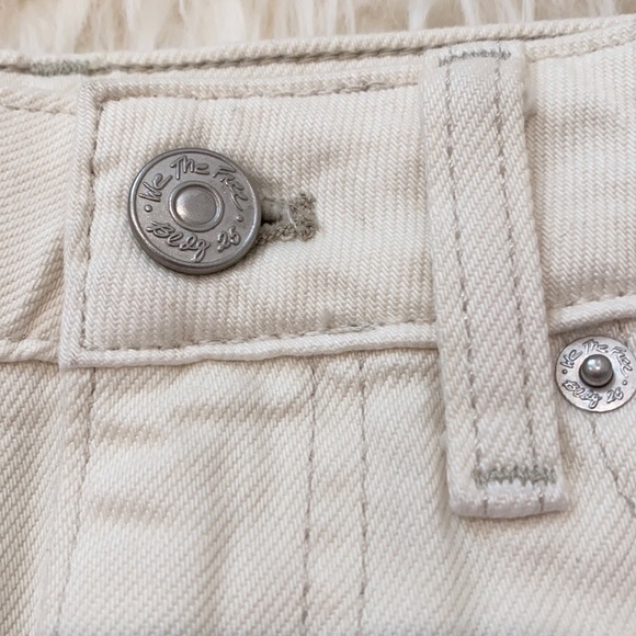 Free People Bailey Denim Skirt in Coconut. - Picture 5 of 13